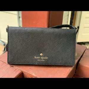 Kate Spade wallet with crossbody strap